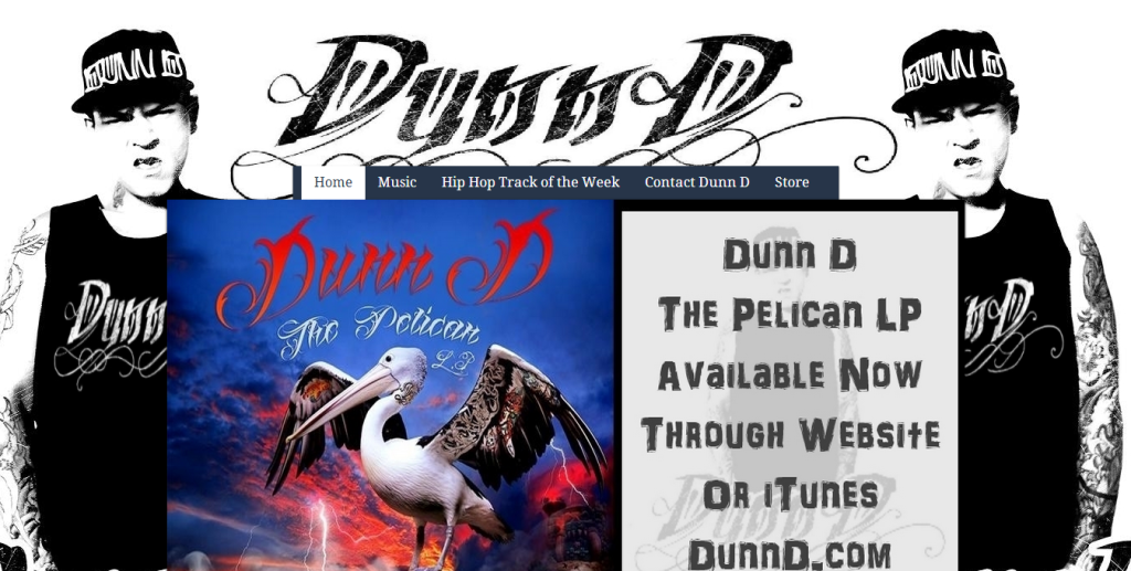 DunnD.com Oz Hip Hop Website by Tim Heath Solutions