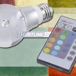 Remote Controlled Colour Changing Light